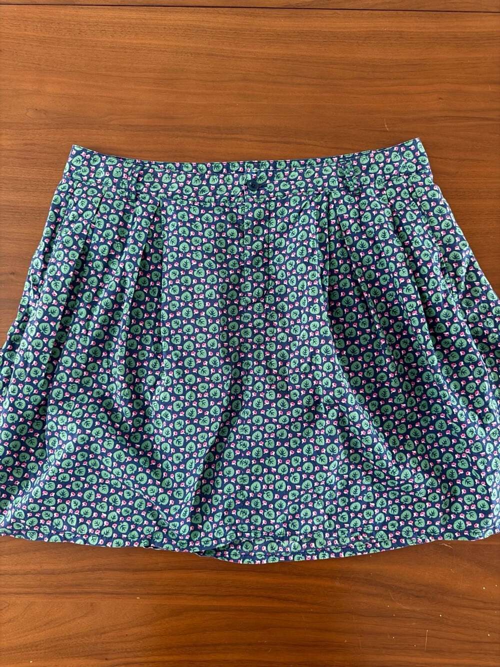 Gap Floral Print Pleated Mini Skirt Size 12, cottagecore